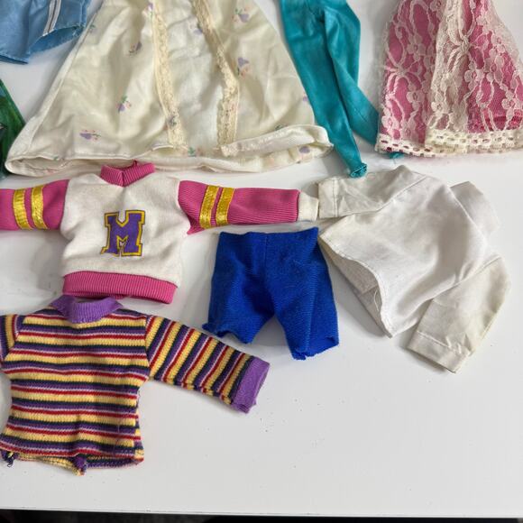 BARBIE Vintage Doll Clothing 60's 70's 80's 90's Accessories Lot 73 Pieces - Picture 2 of 16